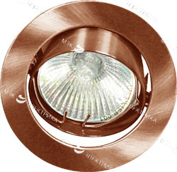 Светильник потолочный, MR16 G5.3 античная медь, DL2010 Feron
