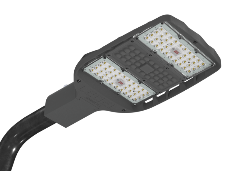 Светильник Street 9M/35/Ш27/4.0K/(L4)/KM/SKX-01/220AC IP66 RAL 7035 консольное крепление LEDEL S9M00