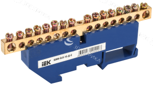 Шина N нулевая изолированная KSN-1-4-6x9-16