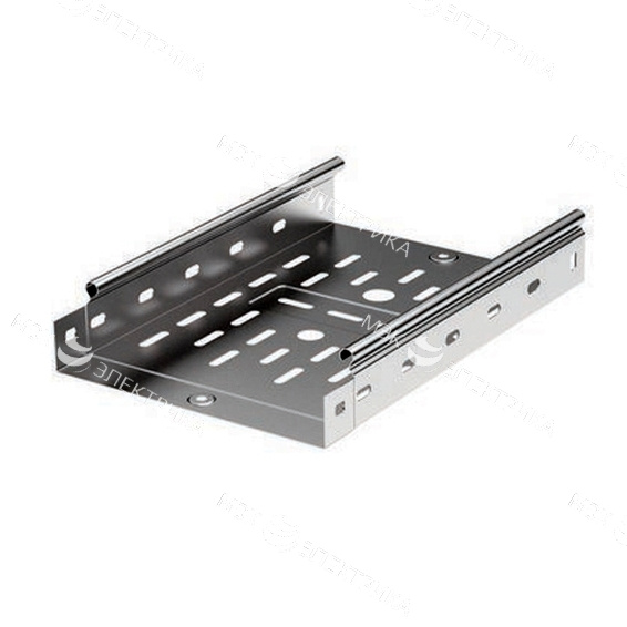 Лоток листовой перфорированный 500х50 L2000 сталь 1мм DKC 35257