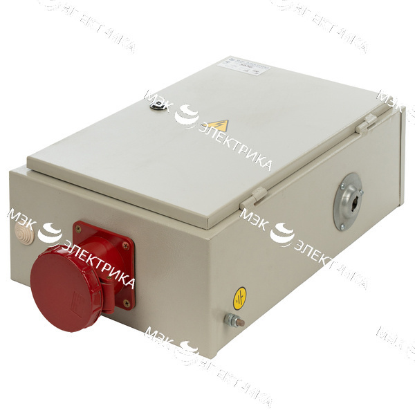 Ящик силовой с рубильником ЯВЗШ-31М-54 У2 с ПН-2 100А (N/PE) 5 штырей (500х300х170) IP65