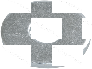 Шайба плоская M8 (упак 500шт.) 