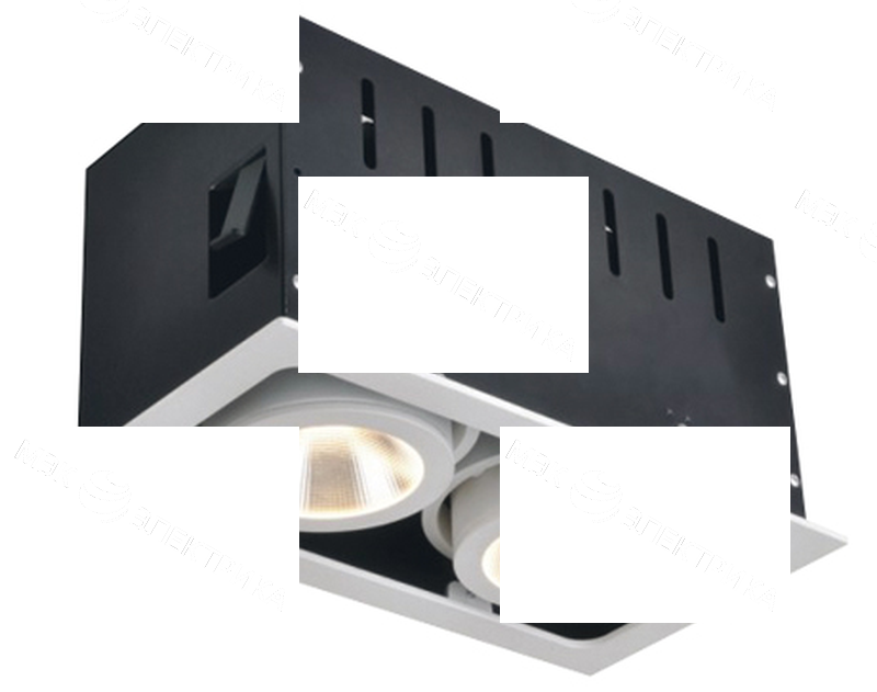 ZIP F 215 2*15 WH D40 3000K (w/o driver)