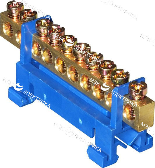 Шина N нулевая изолированная КSN-2-6х9-10 (снято)