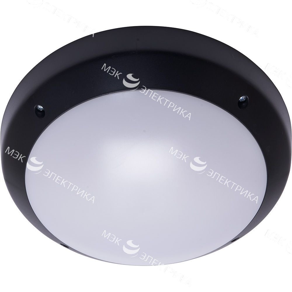 Светильник накладной IP64 , 220V 60Вт Е27, черный ,серии Бриз, НБУ 05-60-013