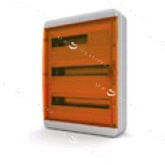 Бокс навесной IP-65 54 мод. прозр/оранжевая BNO 65-54-1