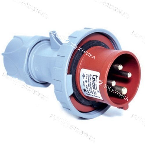 Вилка 3P+E 4x32А 380-415V 31.27.301.1600