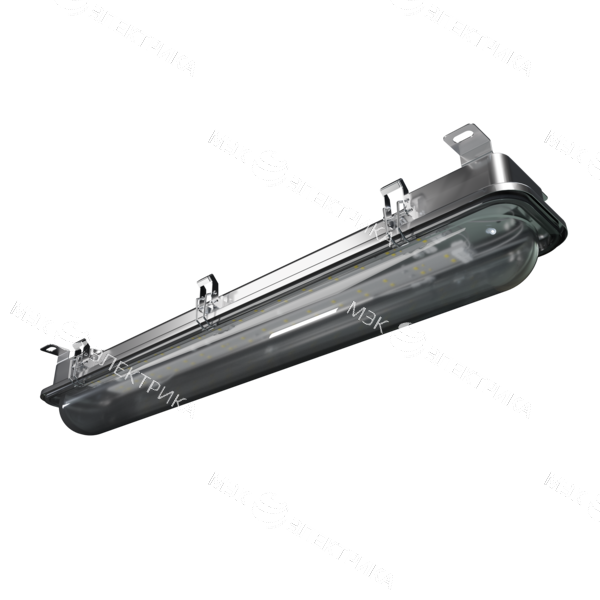 Светильник L-sub 25Вт/3250лм/диаграмма Д/4000К (CRI80)/прозр. рассеиватель/металл/накладное креплени