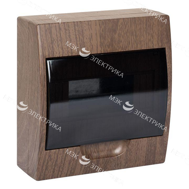 Щит ЩРН-П-8 IP41 темное дерево PROxima EKF pb40-n-8-dark