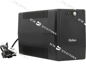 Источник бесперебойного питания 650ВА FSP "Q-DION QDP 650", черный