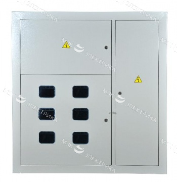 ЩЭ-6-квартирный 1000(930)х1060(950))х150 встраиваемый со слаботочным отсеком