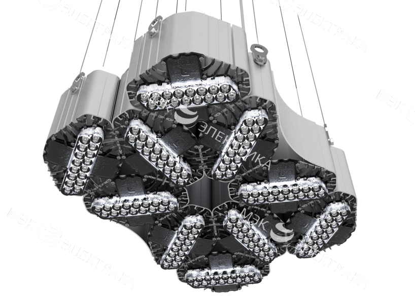 Светильник L-lego II 330/270/Г60/4.0K/L100/01/IKIX-36/220AC IP66 подвесное крепление LEDEL LII129