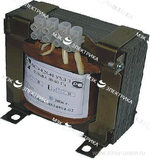 Трансформатор ОСО - 0,25 380/36* 2000г