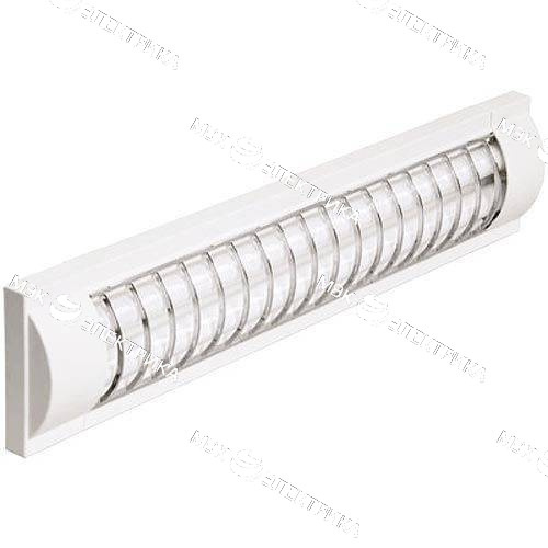 Светильник ЛПО3017/решетка 2х18 Вт 230В Т8/G13 ИЭК