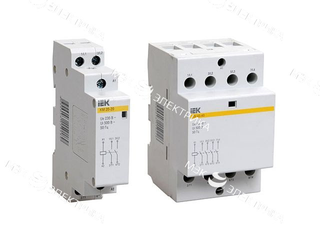 Контактор модульный КМ63-40 AC/DC ИЭК 