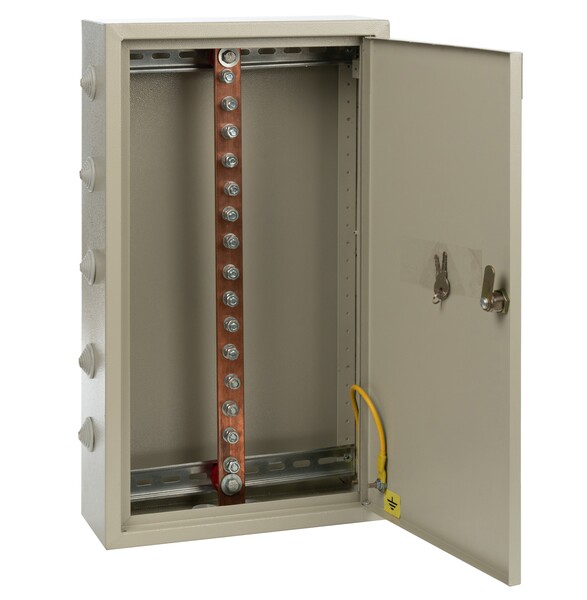 Ящик главной заземляющей шины ГЗШ-21 УХЛ (Медь 4х30) 475A (395х310х120) ip65