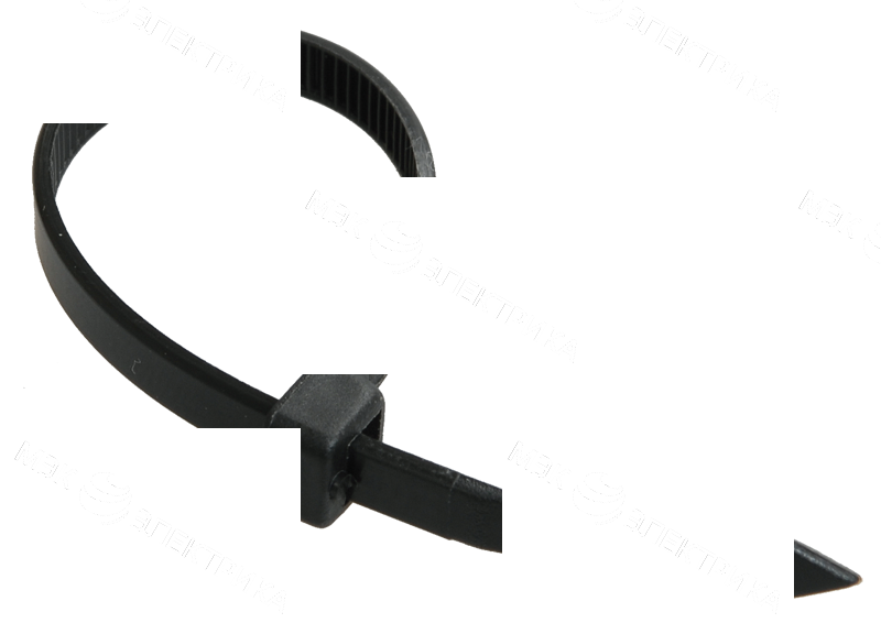 Хомут кабельный 3.6х300 нейл. черн. (уп.100шт) IEK UHH32-D036-300-100