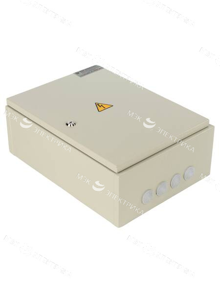 Щит с монтажной панелью ЩМП-А-МЭК (470х350х170) IP65 (Металлокорпус)
