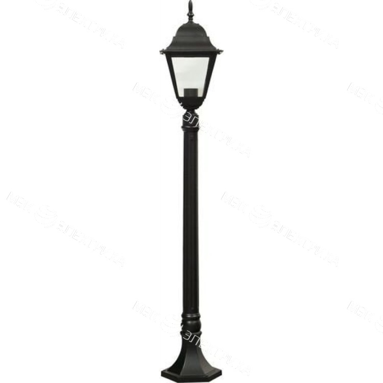 Светильник садово-парковый 100W 230V E27 черный, 4210 "Классика" Feron