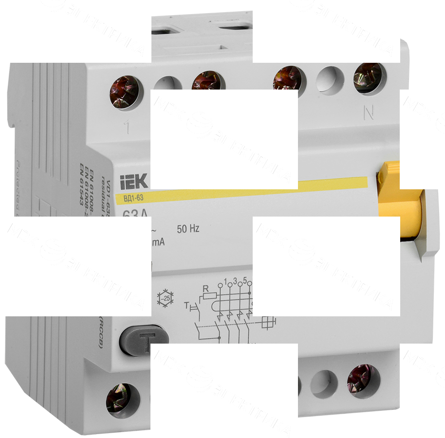 УЗО-4 4P63A/30mA ASD