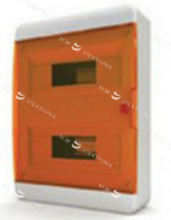 Бокс навесной IP-40 24 модулей прозр/оранжевая BNO 40-24-1