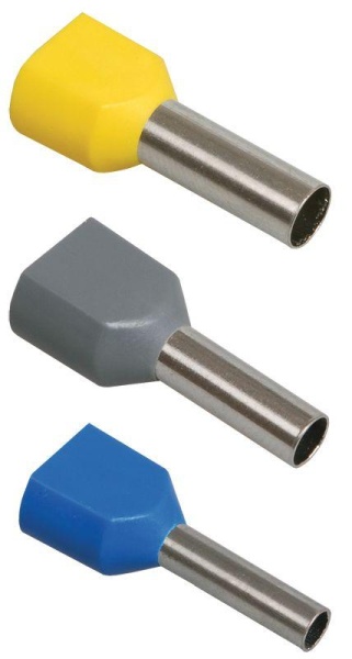 Наконечник НШВИ(2) 1.0-10 желт. (уп.100шт) IEK UTE10-D2-3-100