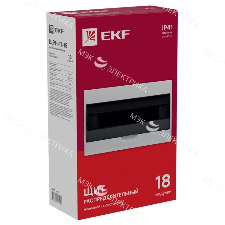 Щит ЩРН-П-18 IP41 EKF pb40-n-18