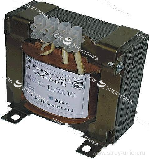 Трансформатор ОСО - 0,25 380/12* 2000г