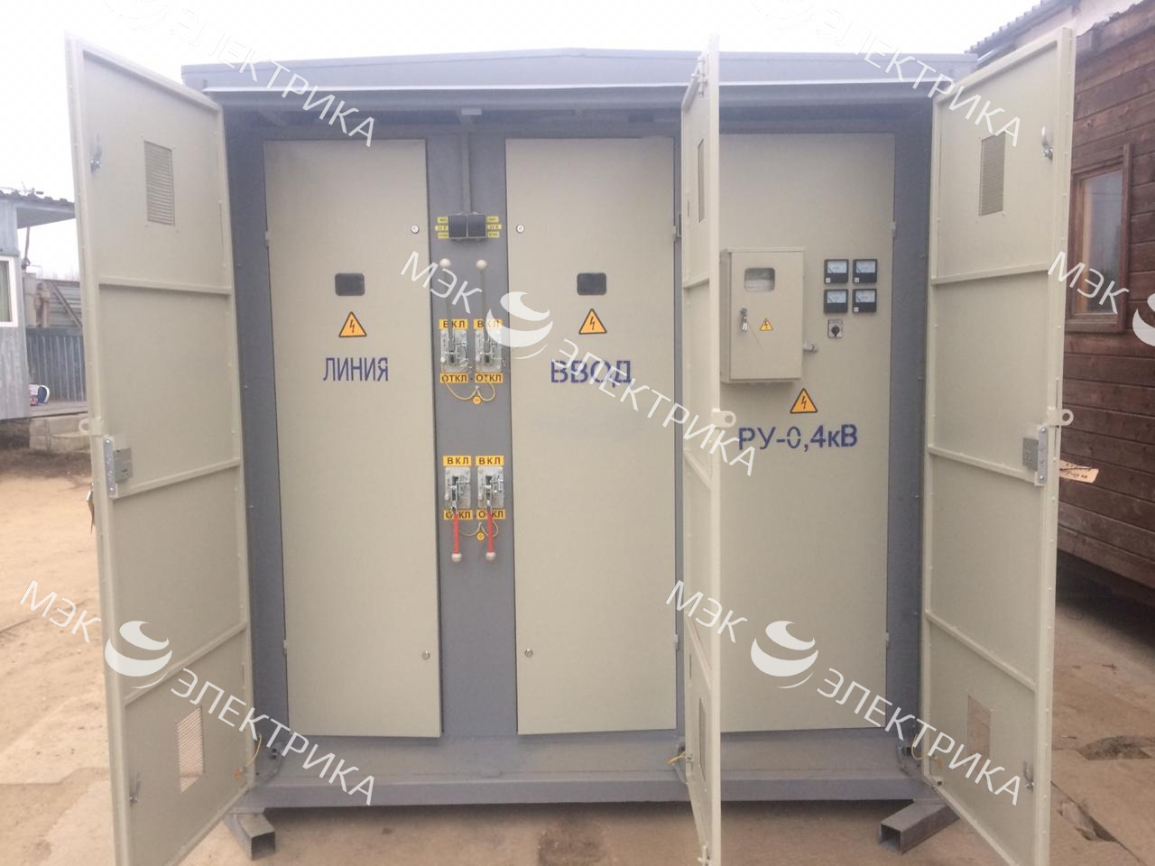 КТПН - комплектная трансформаторная подстанция наружной установки