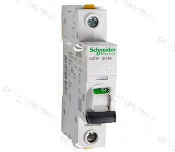 SE Acti 9 iC60N Автоматический выключатель 1P 10A (C)