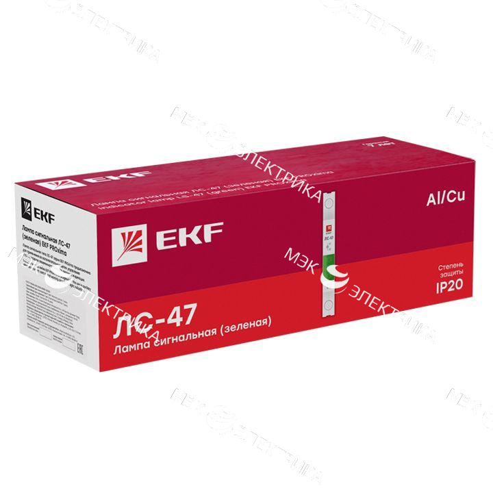 Лампа сигнальная ЛС-47 зел. PROxima EKF mdla-47-g-pro