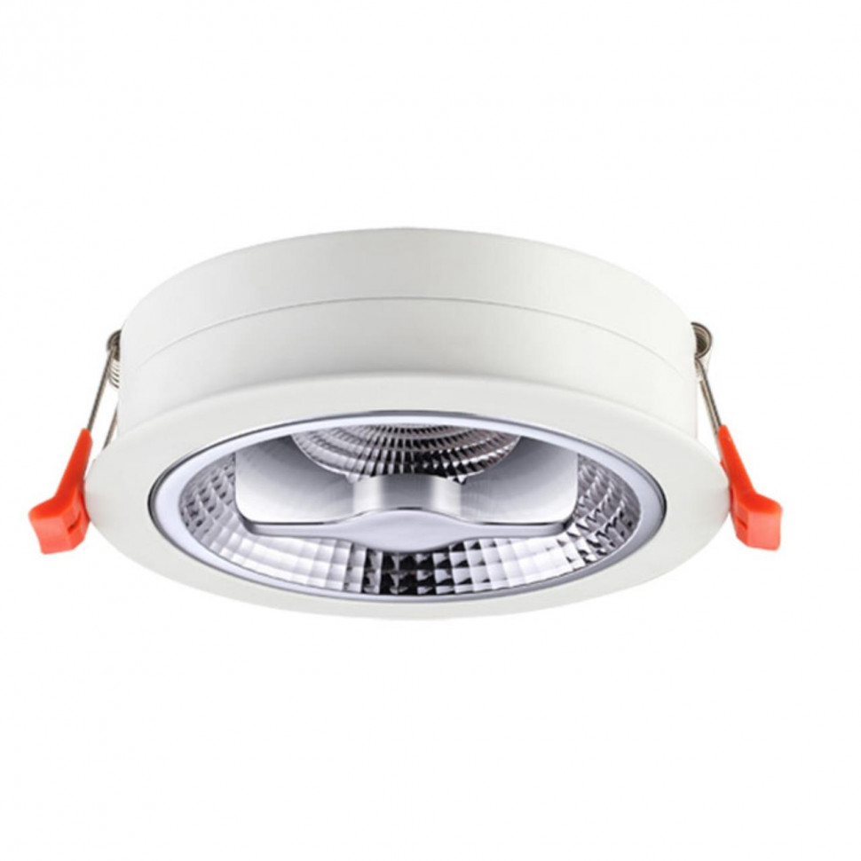 357568 NT18 095 белый Встраиваемый светильник IP20 LED 3000K 15W 220-240V SNAIL