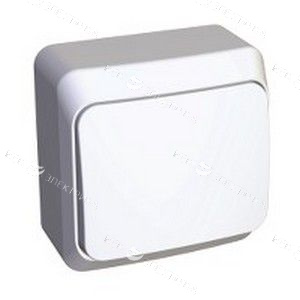 Выключатель проходной о/п 1 кл.белый IP20 Schneider Этюд ВА10-004В