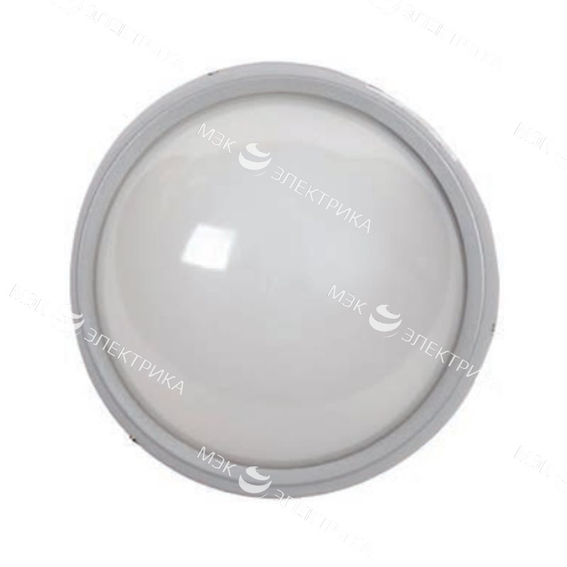 Светильник ДПО 1301 серый круг LED 6x1Вт 6500К IP54