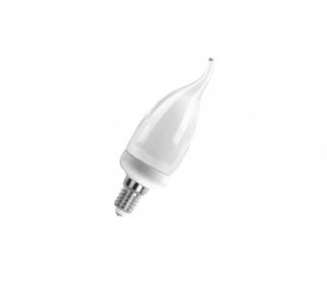 FL-LED-BA 6W E14 6400К 230V 480lm (свеча на ветру) 39*120mm (S451) FOTON_LIGHTING - лампа