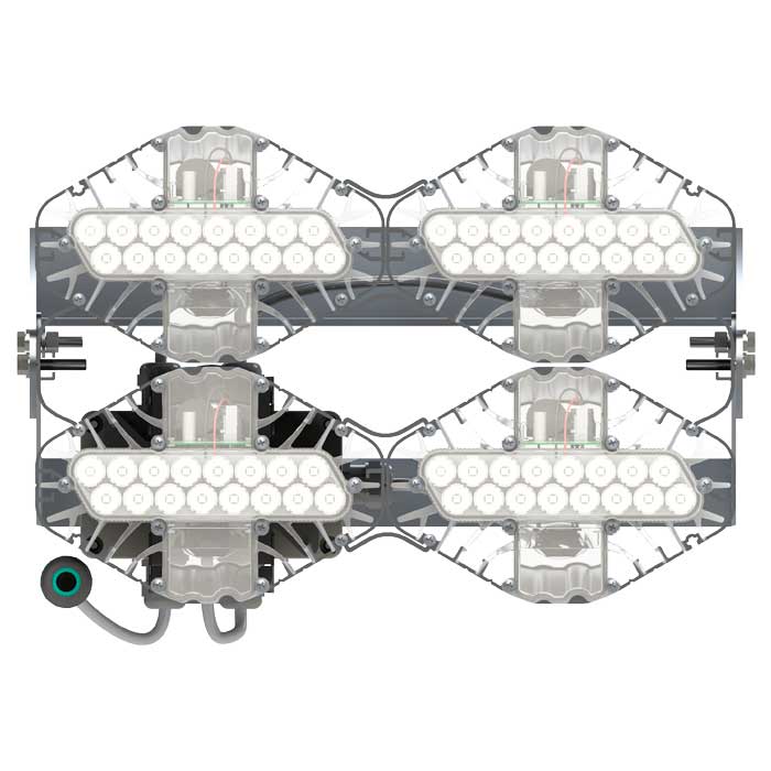 Светильник L-lego II 220 banner/178/К15/4.0K/01/L100/IKIX-64/220AC IP66 поворотное крепление LEDEL L