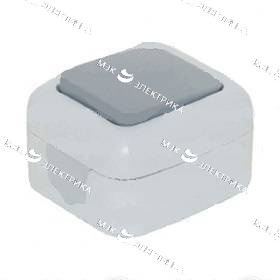 Блок выключатель 1-клавишный IP-54