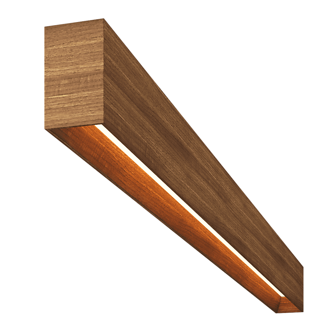 Светильник из массива (грецкий орех)