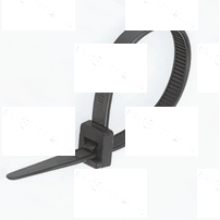 Хомут нейлоновый 5х300 черный