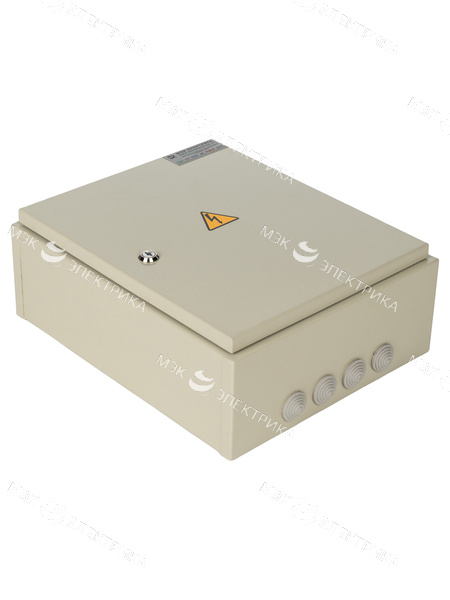 Щит с монтажной панелью ЩМП - 01 МЭК (370х210х140) IP65 (Металлокорпус)