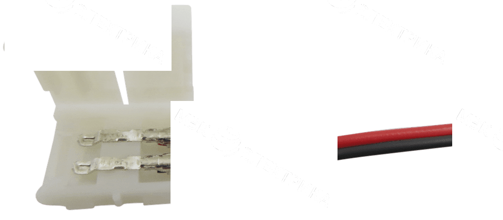 Коннектор для ленты SWG 2pin-8mm30mm-1