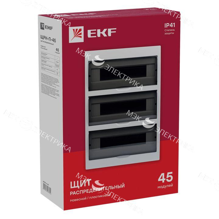 Щит ЩРН-П-45 IP41 EKF pb40-n-45