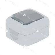 Блок выключатель 2-клавишный IP-54