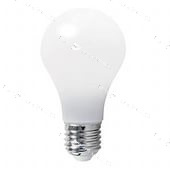 Лампа светодиодная E27-11W-4000К FLL-A65 EKF Simple (шар)