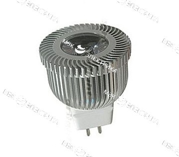 Лампа светодиодная GU5.3- 2.5W-12V-теплый белый ECOSPOT MR11-1S Arlight