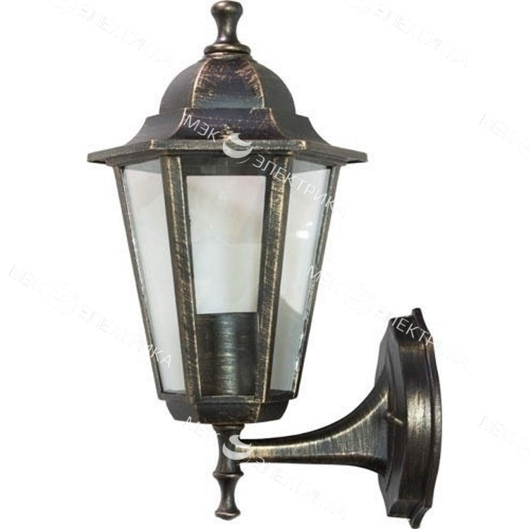 Светильник садово-парковый, 60W 230V E27 черный, 6101/PL6101