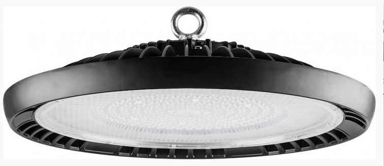 AL1001 "High bay" 2835 SMD 100W 90° 6400K IP44 AC220-240V/50Hz,черный 280*131мм