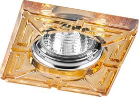 Светильник встраиваемый Feron 8070-2 потолочный MR16 G5.3 коричневый