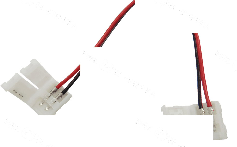 Коннектор для ленты SWG 2pin-8mm30mm-2