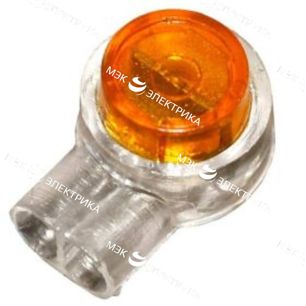 Соединитель для жил изолированный К-2 Scotch Lock d0.4-0.9мм d2.08мм (уп.100шт) Rexant 07-5402